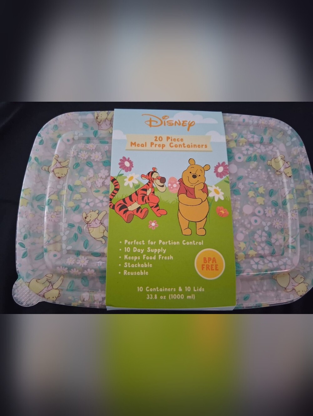 New Disney Winnie the Pooh Meal Prep Containers